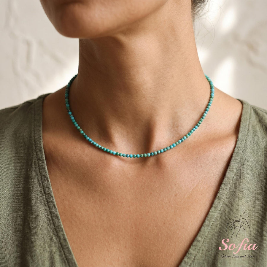 Turquoise Choker | Stackable Jewelry - photo 1
