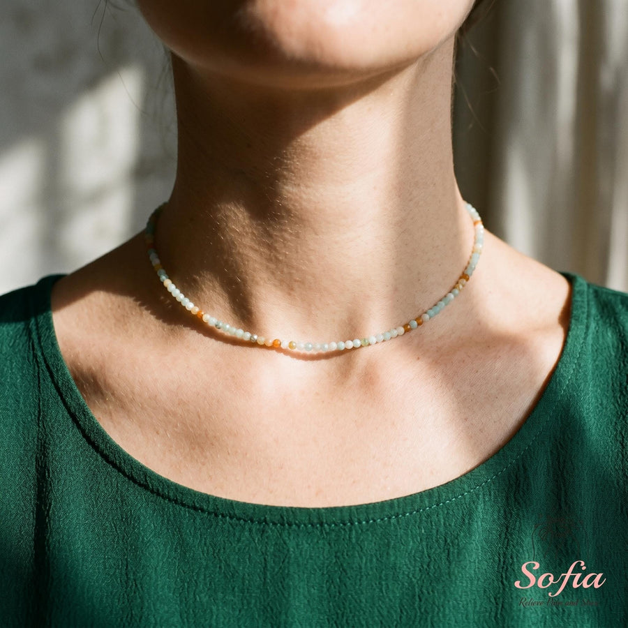 Amazonite Choker | Dainty Jewelry - photo 1