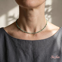 African Turquoise Necklace | Crystal Jewelry