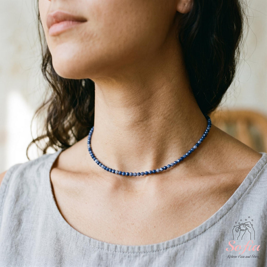Sodalite Choker | Stackable Jewelry - photo 1